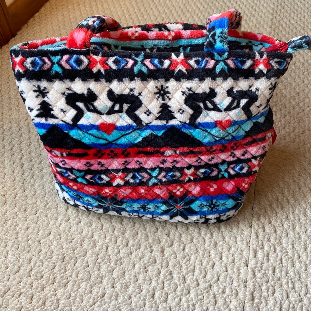 Vera Bradley fleece winter handbag